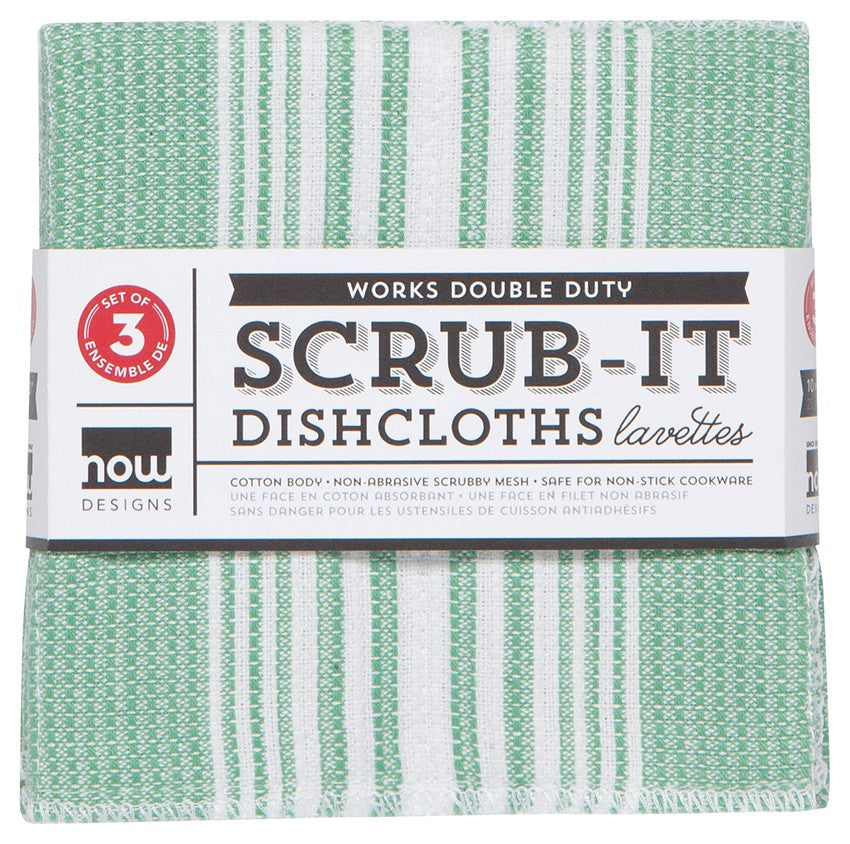 Scrub It Dishcloths- Greenbriar Set of 3