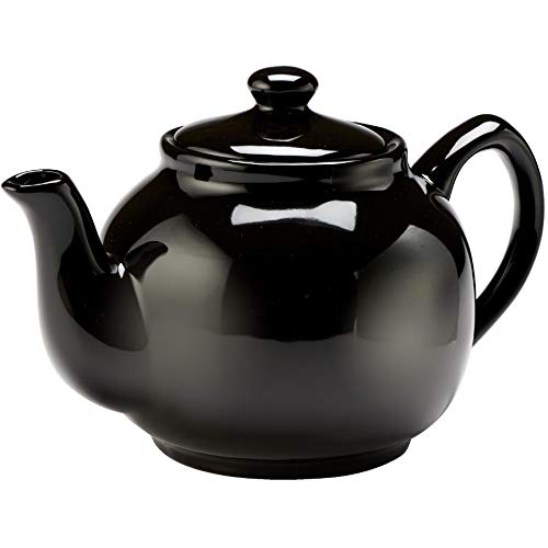 Teapot - Stoneware Farm, 6 cup Black