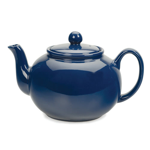 Large Teapot - Stoneware Farm, 42 oz Blue