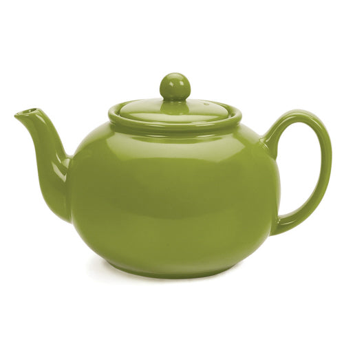 Large Teapot - Stoneware Farm, 42 oz Green