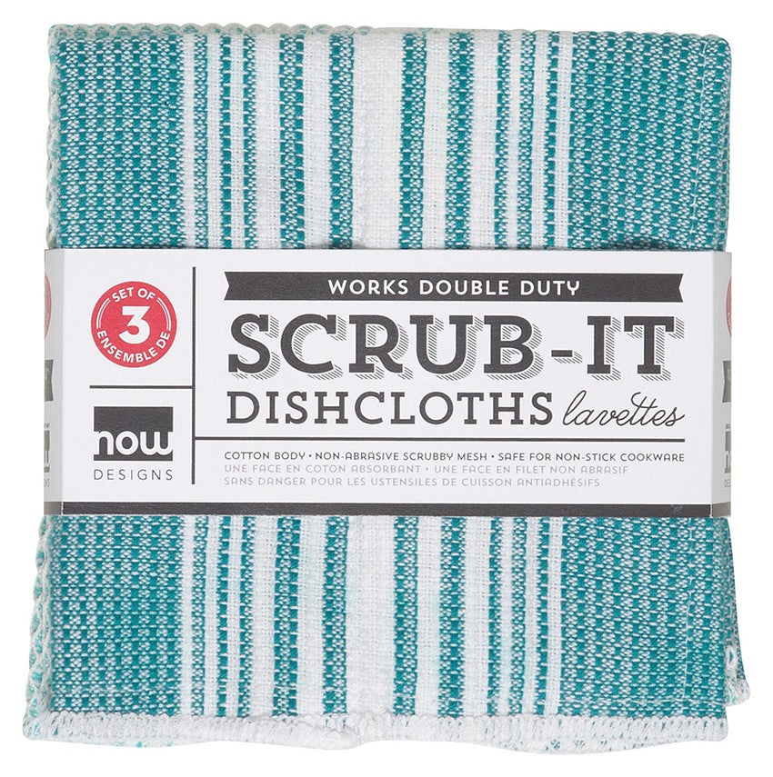 Scrub It Dishcloths - Peacock Set of 2