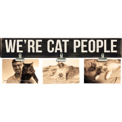 Photo Clip Bar - We are Cat People