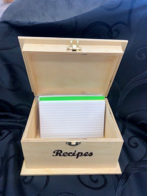 Artisan Recipe Box