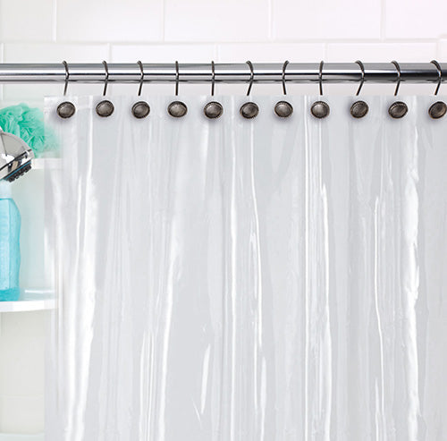 PEVA Shower Liner - Frosted, Eco Friendly