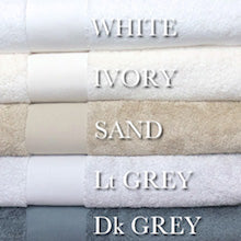 Alexandria Egyptian Cotton Face Towel - Dark Grey