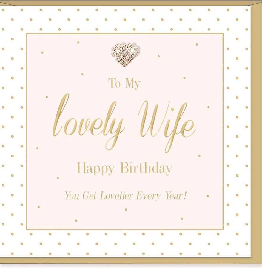 Greeting Card Lovely Wife