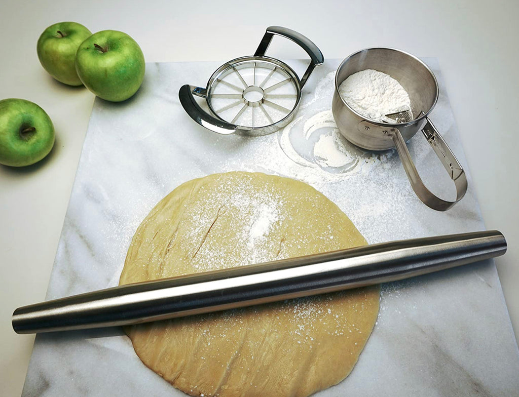 French Rolling Pin - 18" Stainless Steel