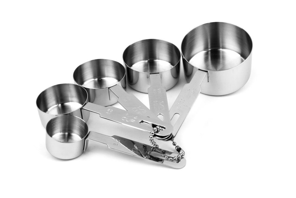 Measuring Cups - Stainless Steel, set of 5
