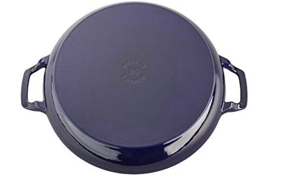 Staub Braiser 4Q with lid - BLUE