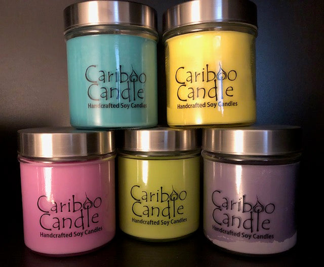 Jar Candle - Candy Cane