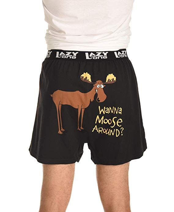 Boxer Short - Wanna Moose Around? M