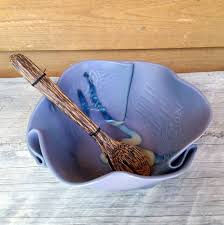Pottery Serving Bowl in Periwinkle